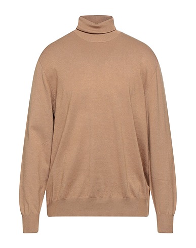 ARMATA DI MARE Polo neck Camel 80% Viscose, 20% Nylon