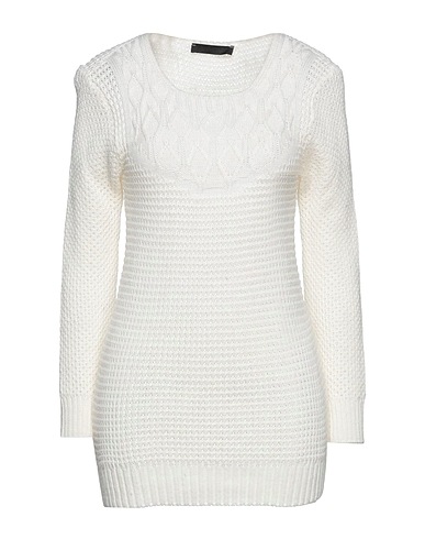 EXTE Jumper Ivory 70% Acrylic, 30% Wool