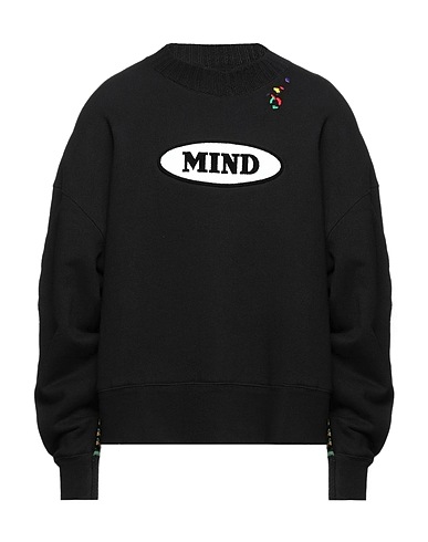 PALM ANGELS x MISSONI Felpa Nero 100% Cotone, Lana, Poliammide, Altre Fibre, Ceramica