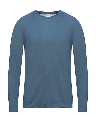 BROOKSFIELD Jumper Slate blue 100% Wool