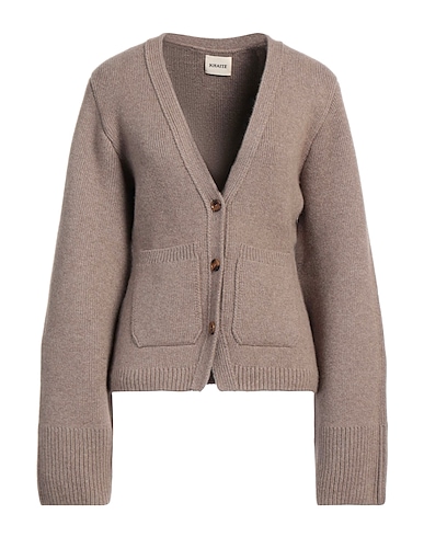 KHAITE Cardigan Sand 100% Cashmere