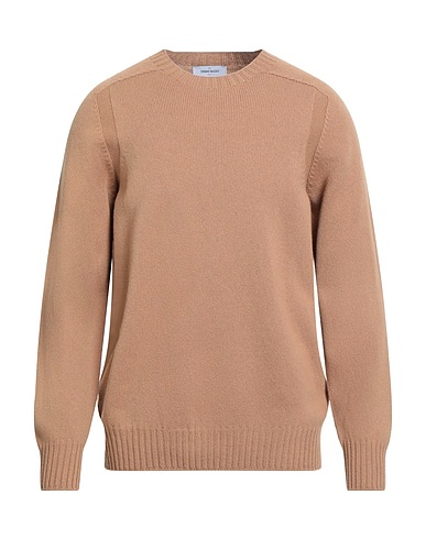 GRAN SASSO Jumper Camel 100% Virgin Wool