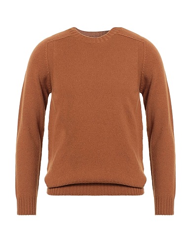 GRAN SASSO Sweater Brown 100% Virgin Wool