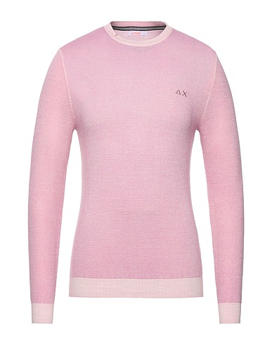 SUN 68 Pullover Rosa 100% Merinowolle