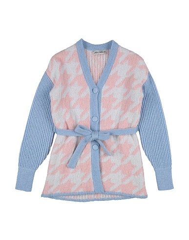 SIMONETTA Cardigan Light pink 36% Acrylic, 32% Polyamide, 27% Mohair wool, 5% Metallic fiber