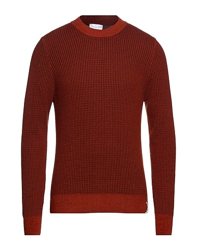 BROOKSFIELD Jumper Brown 52% Wool, 35% Cotton, 13% Polyamide