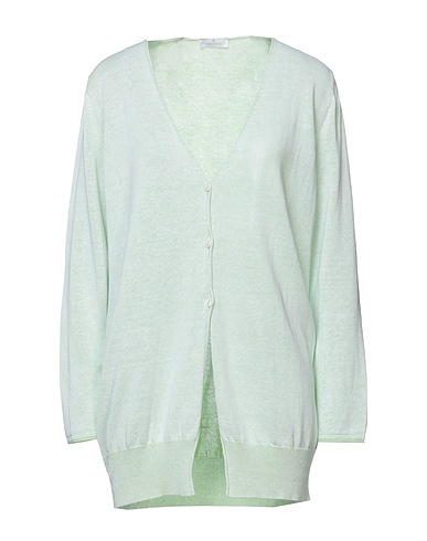 BRUNO MANETTI Cardigan Green 67% Cotton, 33% Linen