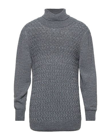 HERMAN & SONS Polo neck Lead 50% Wool, 25% Polyamide, 25% Alpaca wool