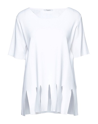 KANGRA Jumper White 83% Viscose, 17% Polyester
