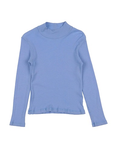 MORLEY Polo neck Sky blue 50% Cotton, 50% Modal