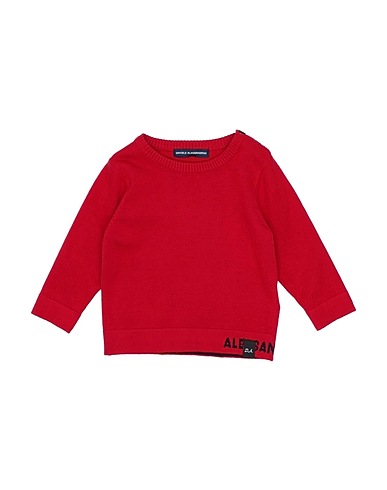 DANIELE ALESSANDRINI Jumper Red 80% Viscose, 20% Polyamide