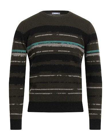 JACOB COHЁN Jumper Dark green 100% Virgin Wool