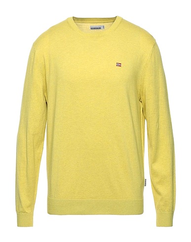 NAPAPIJRI Jumper Yellow 100% Cotton