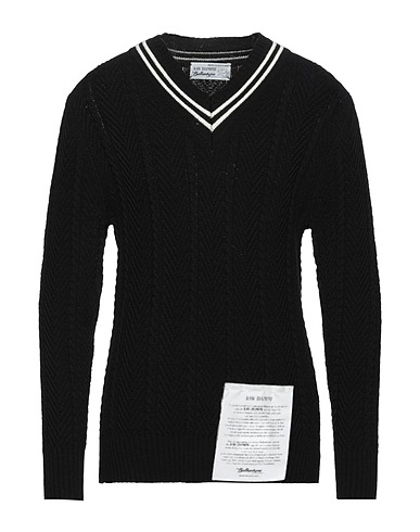 BALLANTYNE Cashmere jumper RAW DIAMOND BY BALLANTYNE Black 100% Cashmere