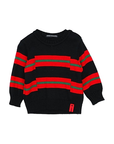 DANIELE ALESSANDRINI Pullover Nero 70% Acrilico, 30% Lana