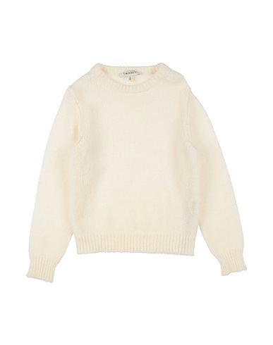 TWINSET Sweater Ivory 23% Acrylic, 22% Polyamide, 20% Mohair wool, 20% Wool, 15% Viscose
