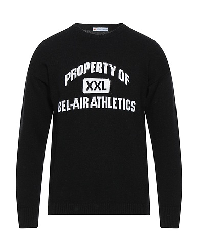 BEL-AIR ATHLETICS Jumper Black 80% Wool, 20% Polyamide
