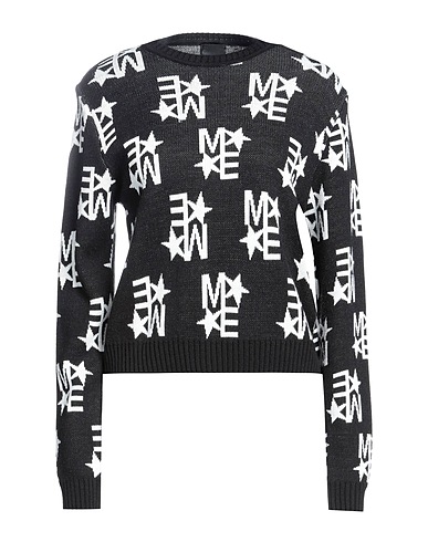 MARC ELLIS Jumper Black 50% Wool, 50% Modal