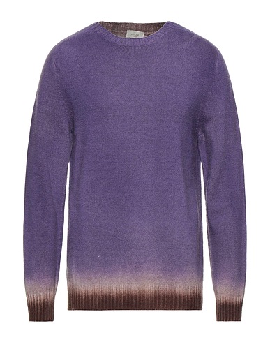 ALTEA Jumper Dark purple 90% Virgin Wool, 10% Cashmere