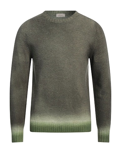 ALTEA Sweater Military green 90% Virgin Wool, 10% Cashmere