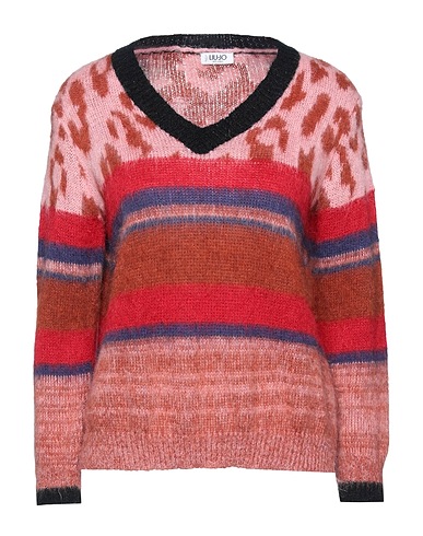 LIU •JO Sweater Pink 40% Acrylic, 30% Polyamide, 30% Mohair wool