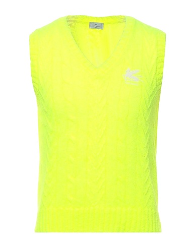 ETRO Jumper Lime green 67% Mohair wool, 28% Polyamide, 5% Wool