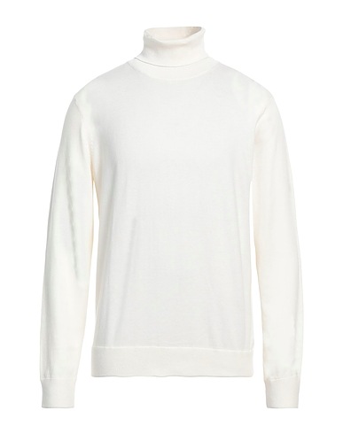 LIU •JO MAN Col roulé Blanc cassé 45% Coton, 30% Polyamide, 20% Laine, 5% Cachemire