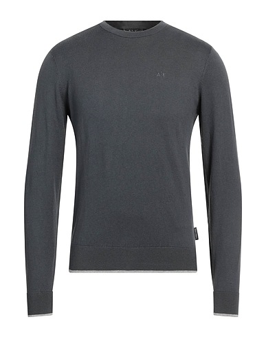 ARMANI EXCHANGE Pullover Antracite 95% Cotone, 5% Cachemire, Poliammide, Elastan