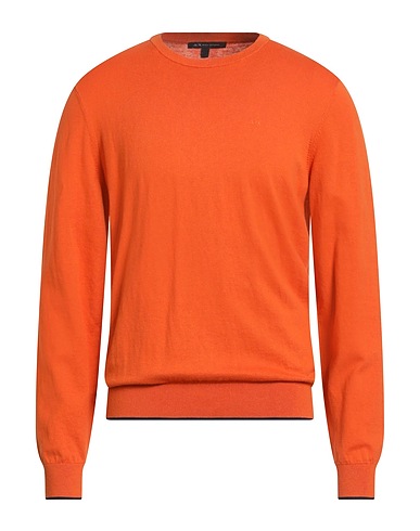 ARMANI EXCHANGE Sweater Orange 95% Cotton, 5% Cashmere, Polyamide, Elastane