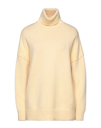 TORY BURCH Rollkragenpullover Sand 70% Merinowolle, 30% Kaschmir