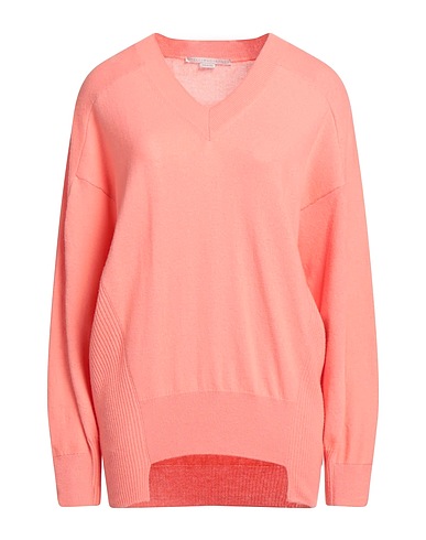 STELLA McCARTNEY Sweater Salmon pink 100% Virgin Wool