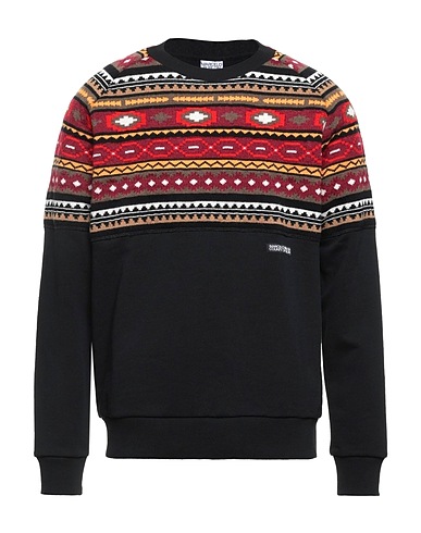 MARCELO BURLON Sweatshirt Black 52% Wool, 16% Acrylic, 13% Alpaca wool, 12% Polyamide, 7% Mohair wool