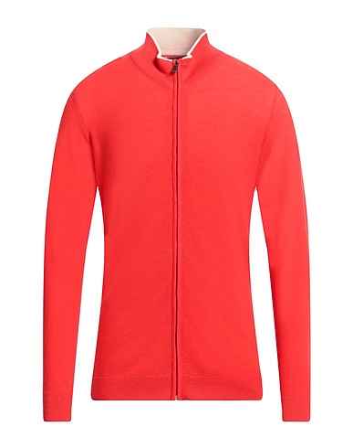 ROSSOPURO Cardigan Red 100% Wool