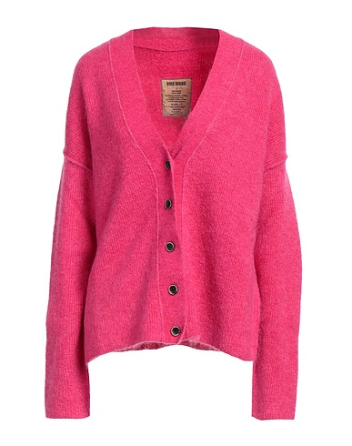 UMA WANG Cardigan Fuchsia 38% Virgin Wool, 38% Mohair wool, 19% Polyamide, 5% Elastane