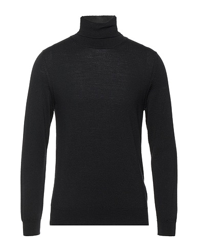 MASQ Turtleneck Black 100% Merino Wool
