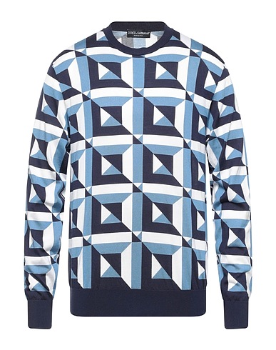 DOLCE&GABBANA Jumper Midnight blue 100% Silk
