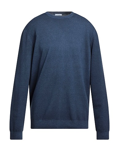 MALO Pullover Taubenblau 100% Schurwolle