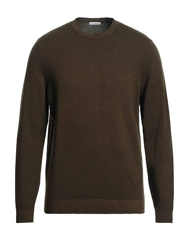 MALO Jumper Military green 100% Virgin Wool