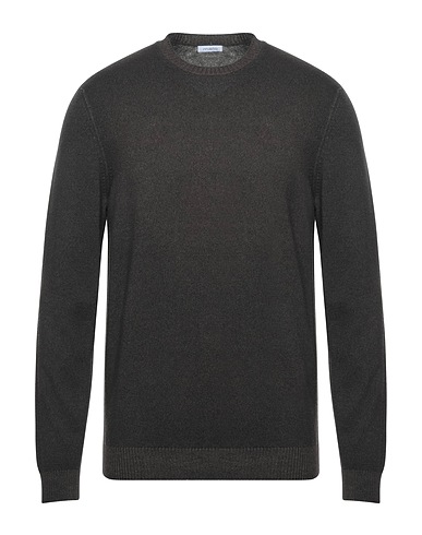 MALO Свитер Тёмно-коричневый 100% Натуральная шерсть