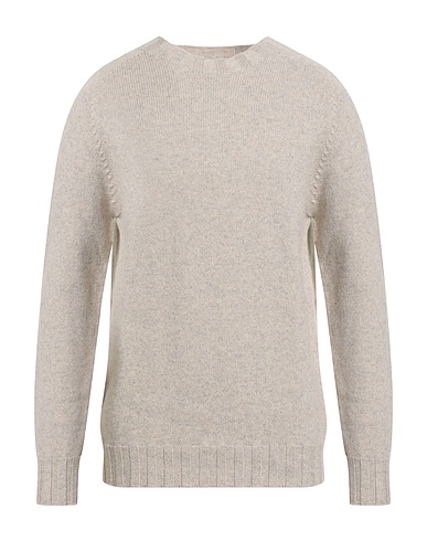 H953 Jumper Beige 50% Merino Wool, 50% Yak wool