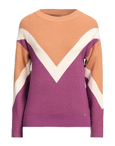 FLY GIRL Pullover Prugna 50% Viscosa, 30% Poliammide, 20% Poliestere