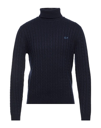 SUN 68 Rollkragenpullover Nachtblau 47% Merinowolle, 38% Viskose, 10% Polyamid, 5% Kaschmir