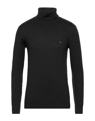 GUESS Polo neck Charcoal 80% Cotton, 20% Polyester