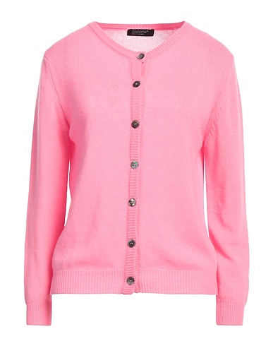 ARAGONA Cardigan Pink 94% Cashmere, 6% Polyamide