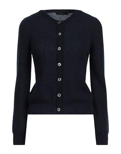 ARAGONA Cardigan Midnight blue 94% Cashmere, 6% Polyamide