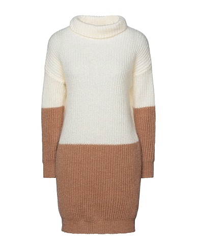 SOUVENIR Sheath dress Ivory 40% Acrylic, 30% Mohair wool, 30% Polyamide