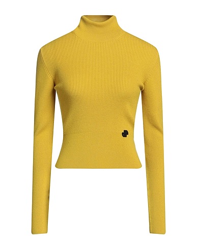 PATOU Turtleneck Acid green 88% Merino Wool, 11% Polyamide, 1% Elastane