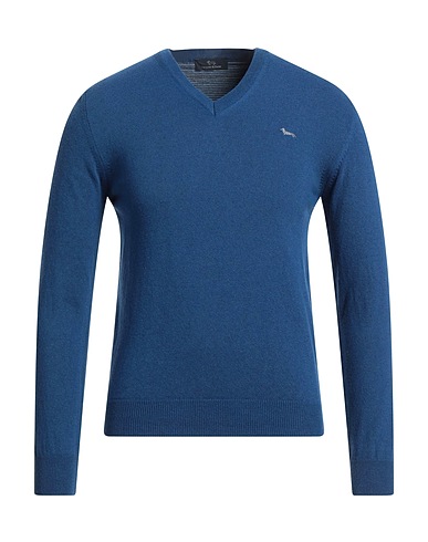 HARMONT & BLAINE Jumper Blue 35% Polyamide, 30% Wool, 30% Viscose, 5% Cashmere