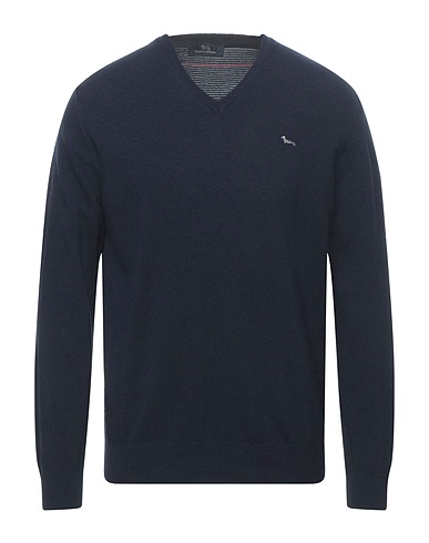 HARMONT & BLAINE Jumper Midnight blue 35% Polyamide, 30% Wool, 30% Viscose, 5% Cashmere