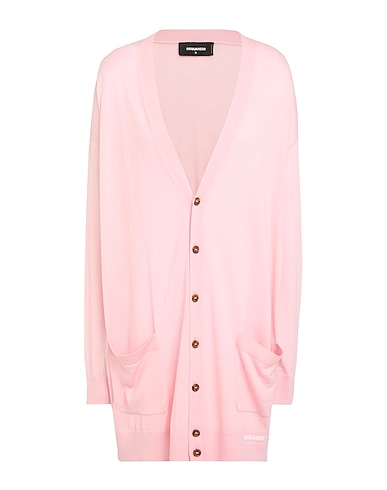 DSQUARED2 Cardigan Pink 100% Wool